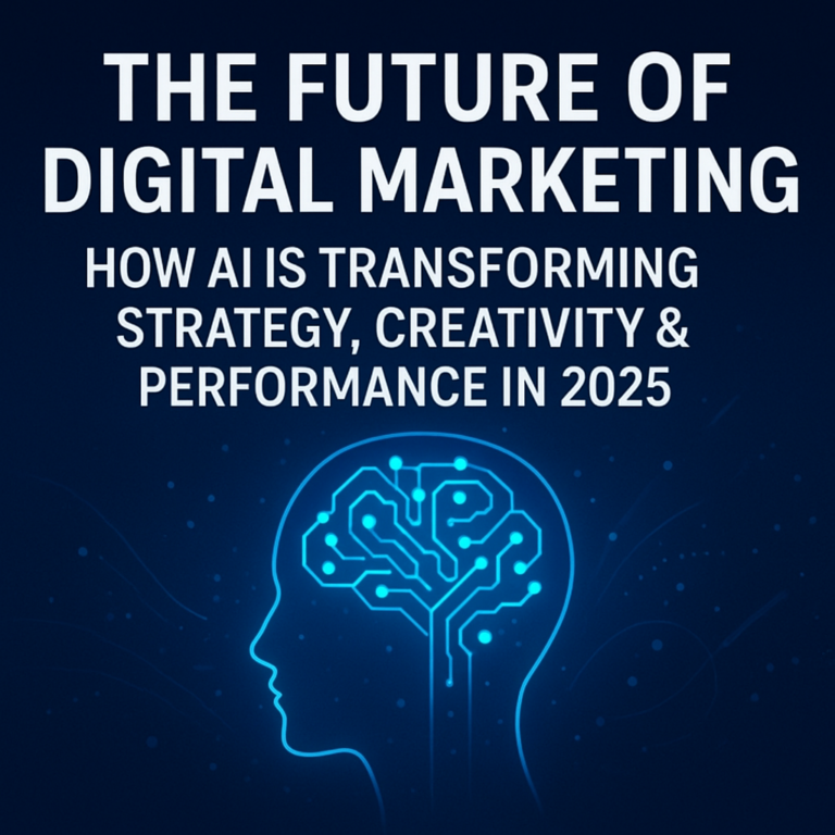 The Future of Digital Marketing: How AI Is Transforming Strategy, Creativity & Performance in 2025